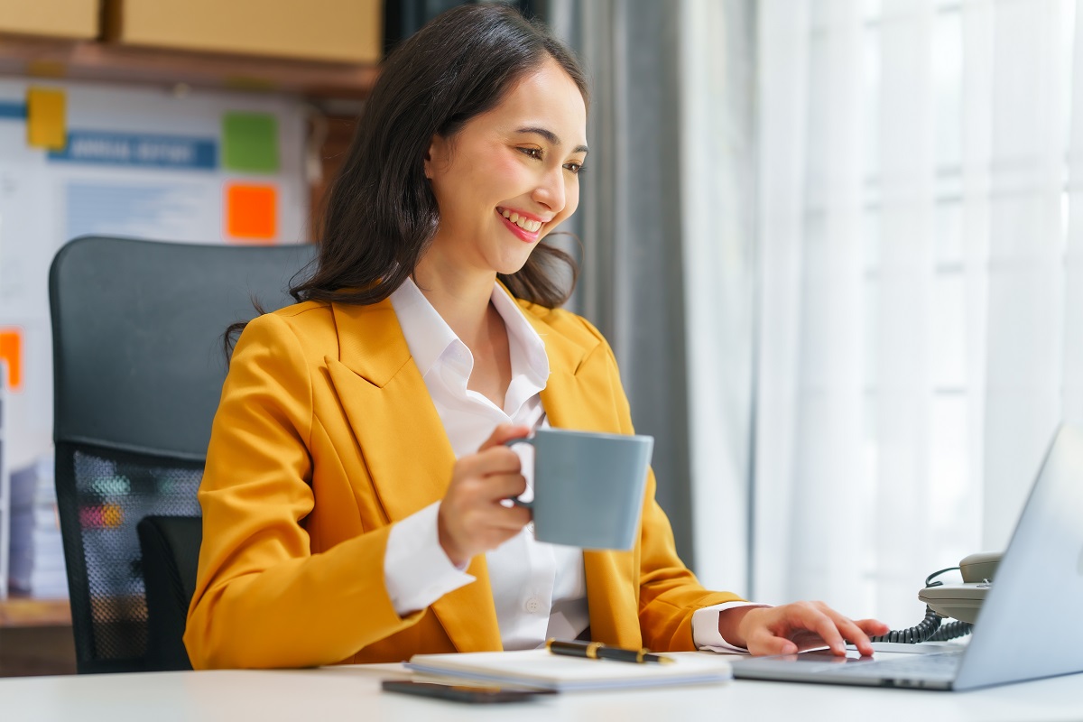 Business Woman Working